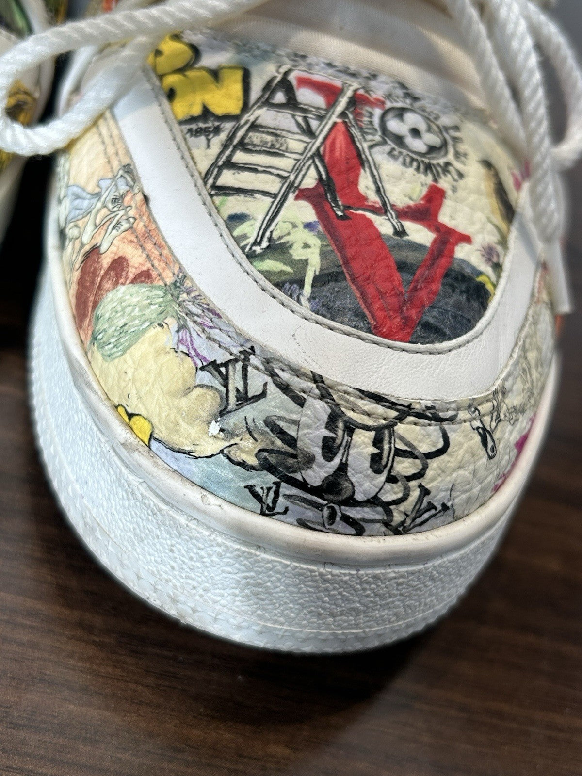 Louis Vuitton Calfskin Monogram Comic Book Motif Size 9.5LV / 10.5 US