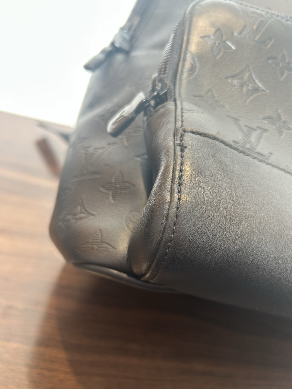Louis Vuitton Racer Backpack Monogram Shadow Leather