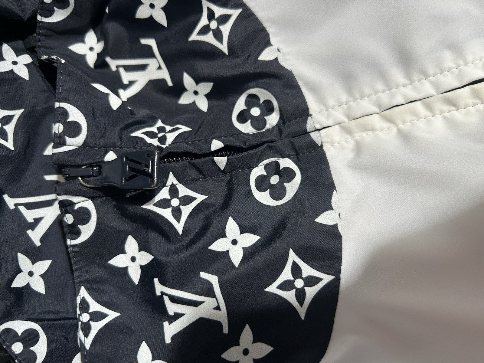 Louis Vuitton LV 2024 Monogram Windbreaker Black