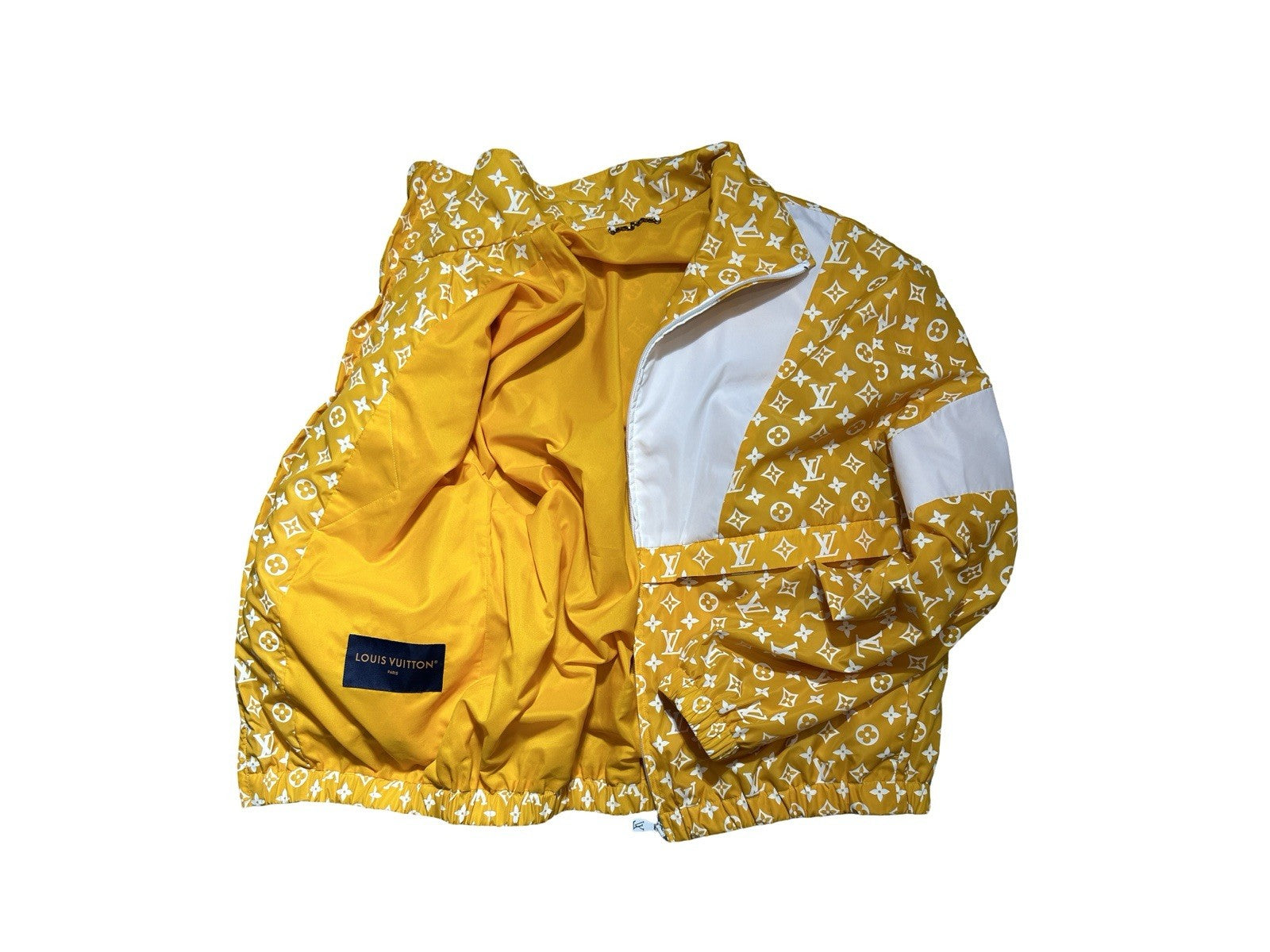 Louis Vuitton 224 Technical Windbreaker Yellow Outwear