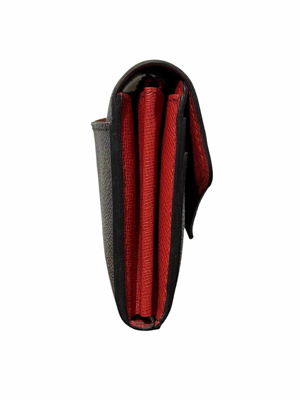 Louis Vuitton Sarah Wallet Red Inside