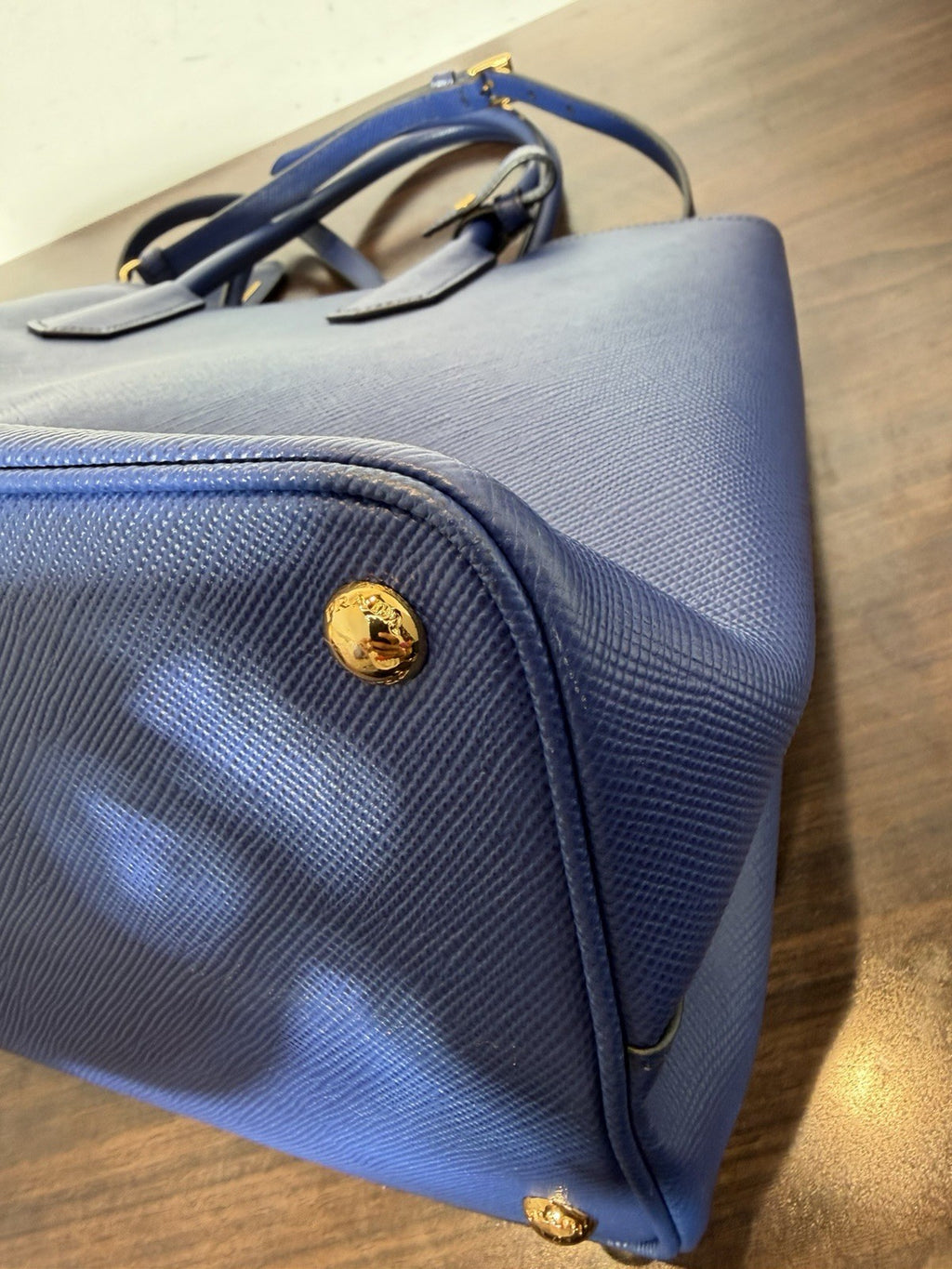 Prada Cuir Double Tote Saffiano Leather Medium
