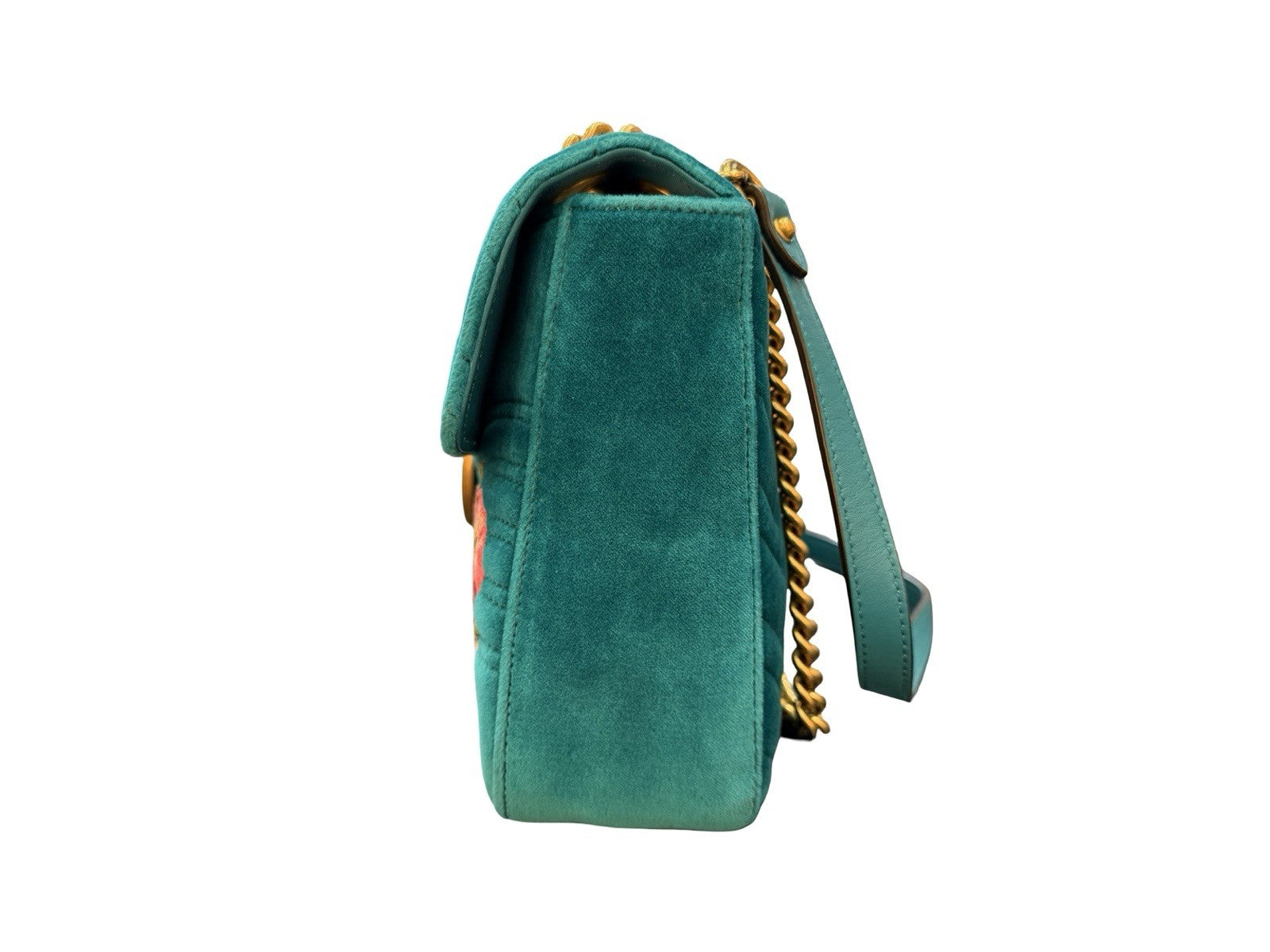 Gucci GG Marmont Medium Velvet Shoulder Bag XXV 110th Anniversary