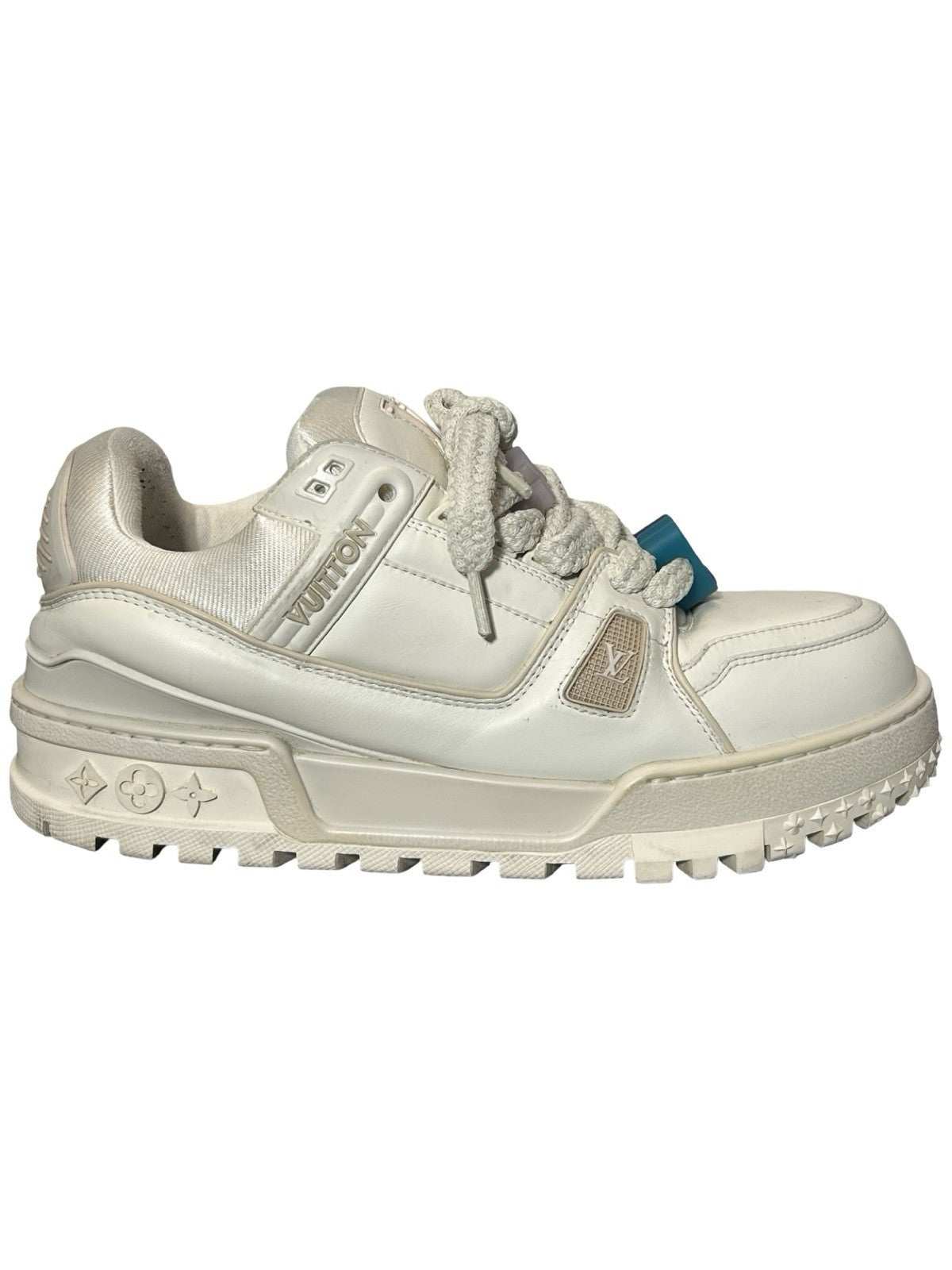 LOUIS VUITTON LV TRAINER MAXI SNEAKER WHITE VIRGIL ABLOH Size 10 LV / 11US