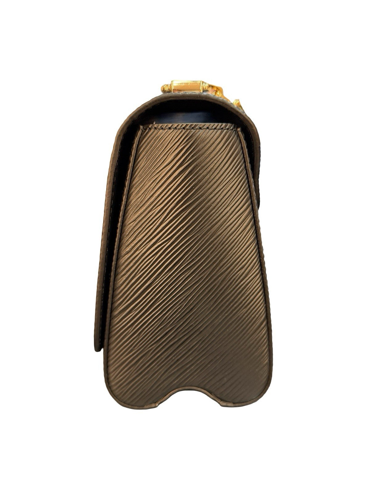 Louis Vuitton Twist MM Epi Bag Mixed Black & Gold Hardware with Engraved Chain