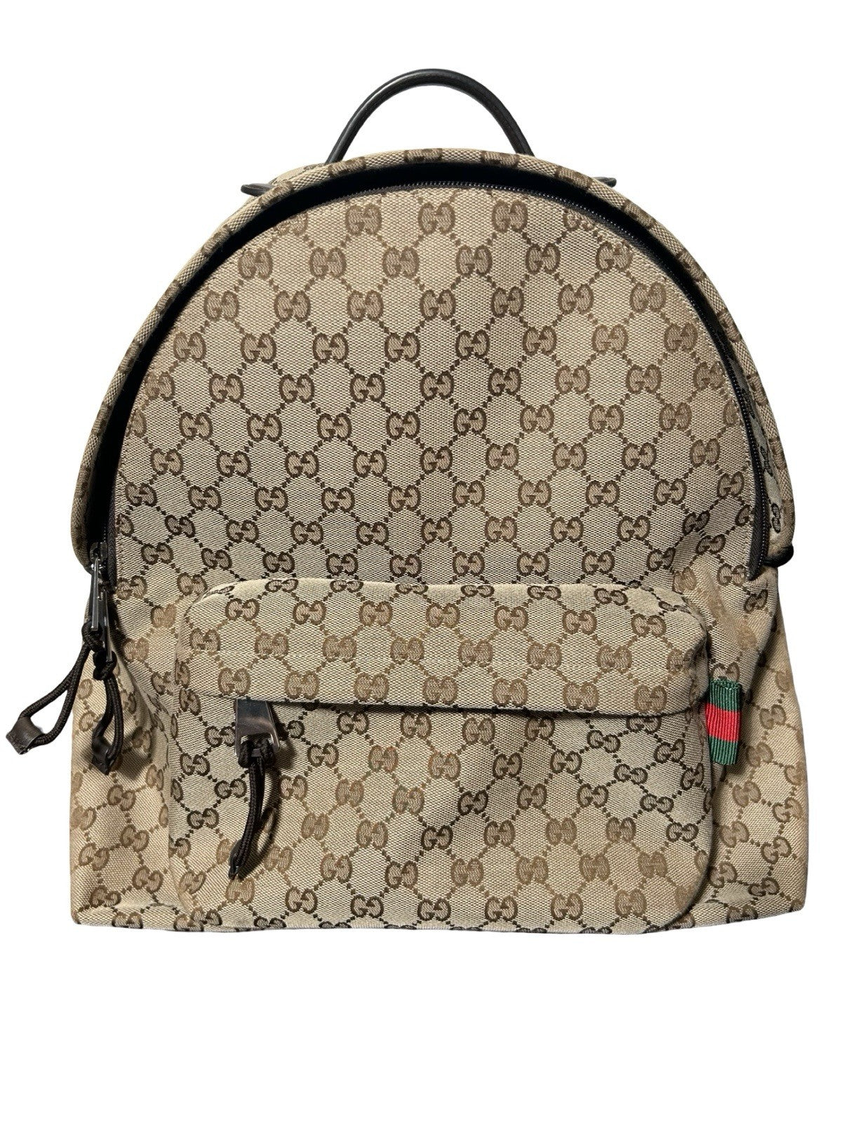 Gucci GG Canvas Medium Ophidia Backpack