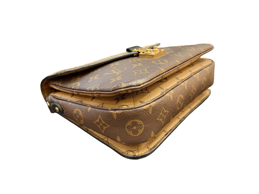 Louis Vuitton Reverse Monogram Pochette Metis Shoulder Bag