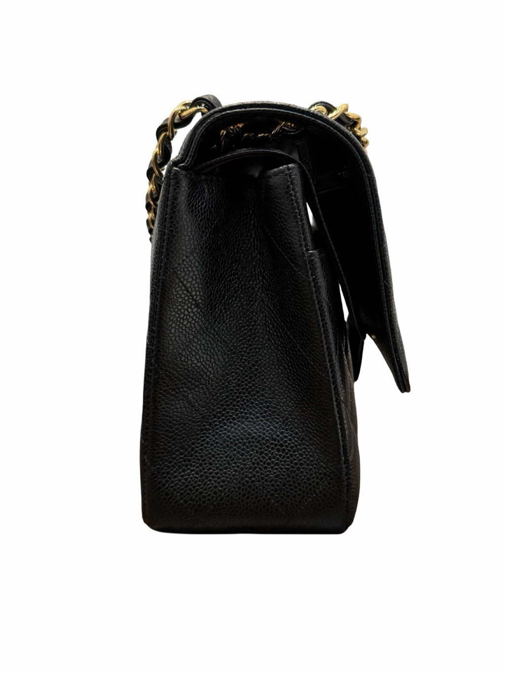 Chanel Classic Jumbo Double Flap Black Shoulder Bag