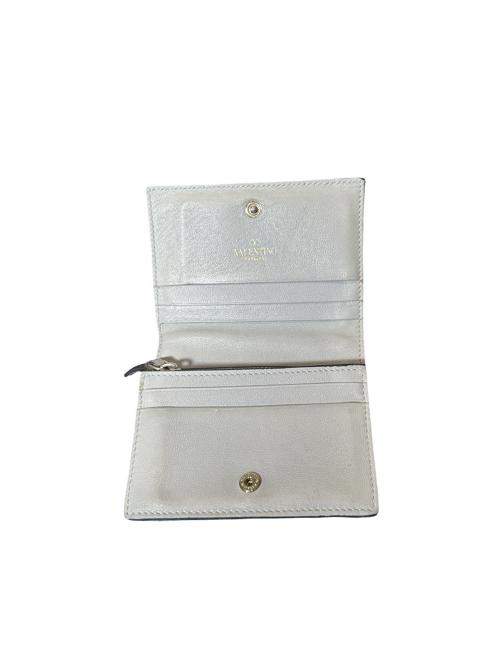 Valentino Garavani Rockstar Leather Wallet