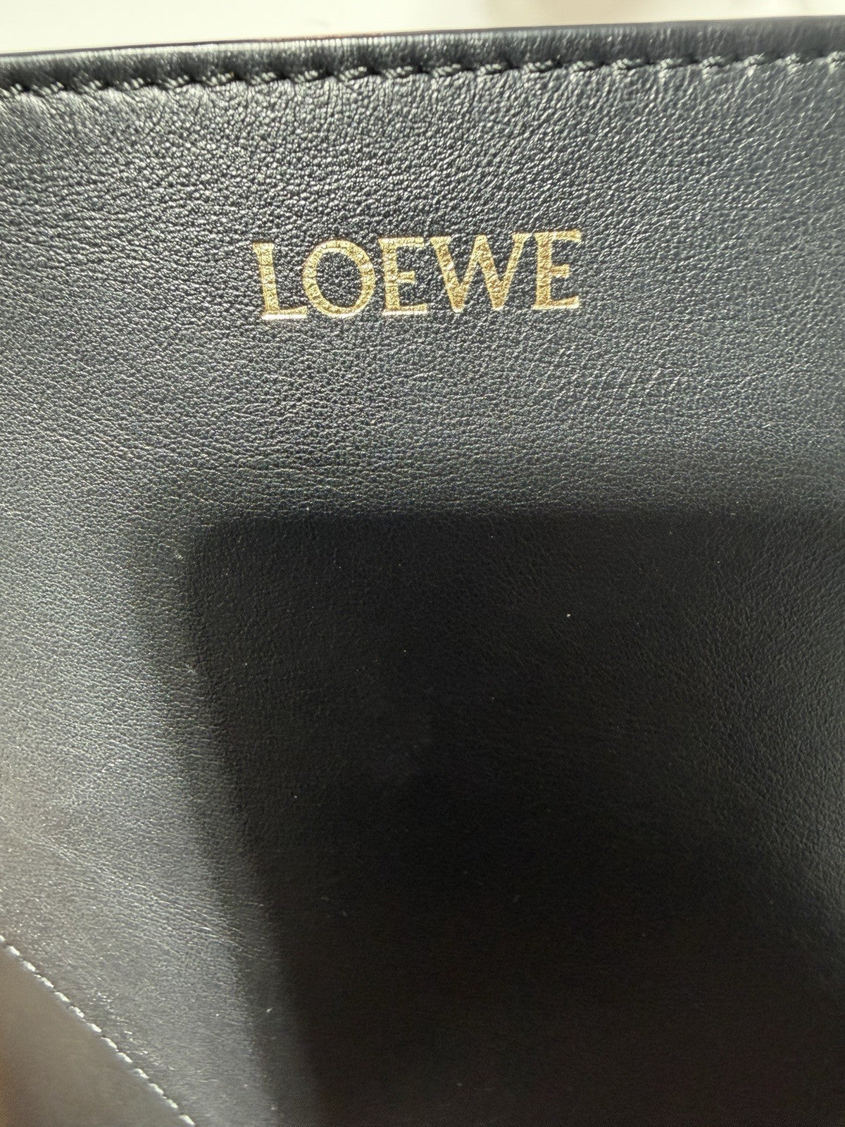 Loewe Puzzle Tote Bag In Black