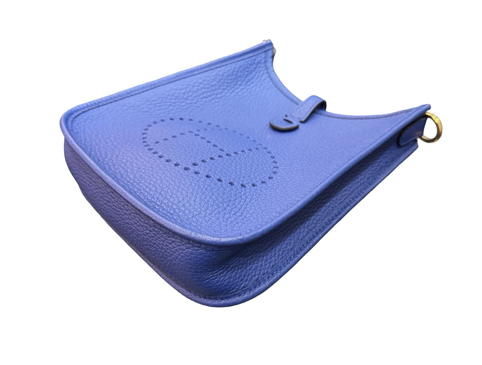 Hermes Clemence Evelyne TPM  Leather Crossbody Bag