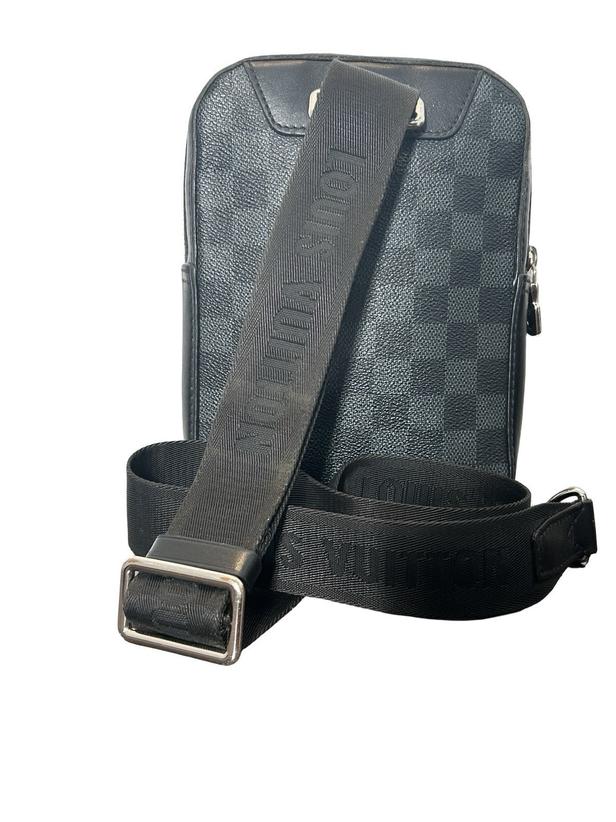 Louis Vuitton Amazone Sling Bag Limited Edition Damier Graphite 3D