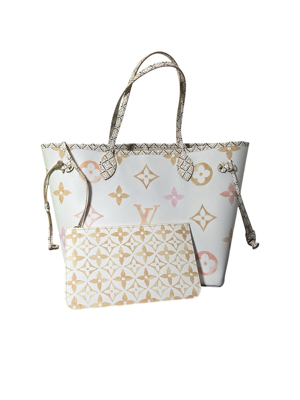 Louis Vuitton Neverfull NM Tote By The Pool Monogram Watercolor Giant MM