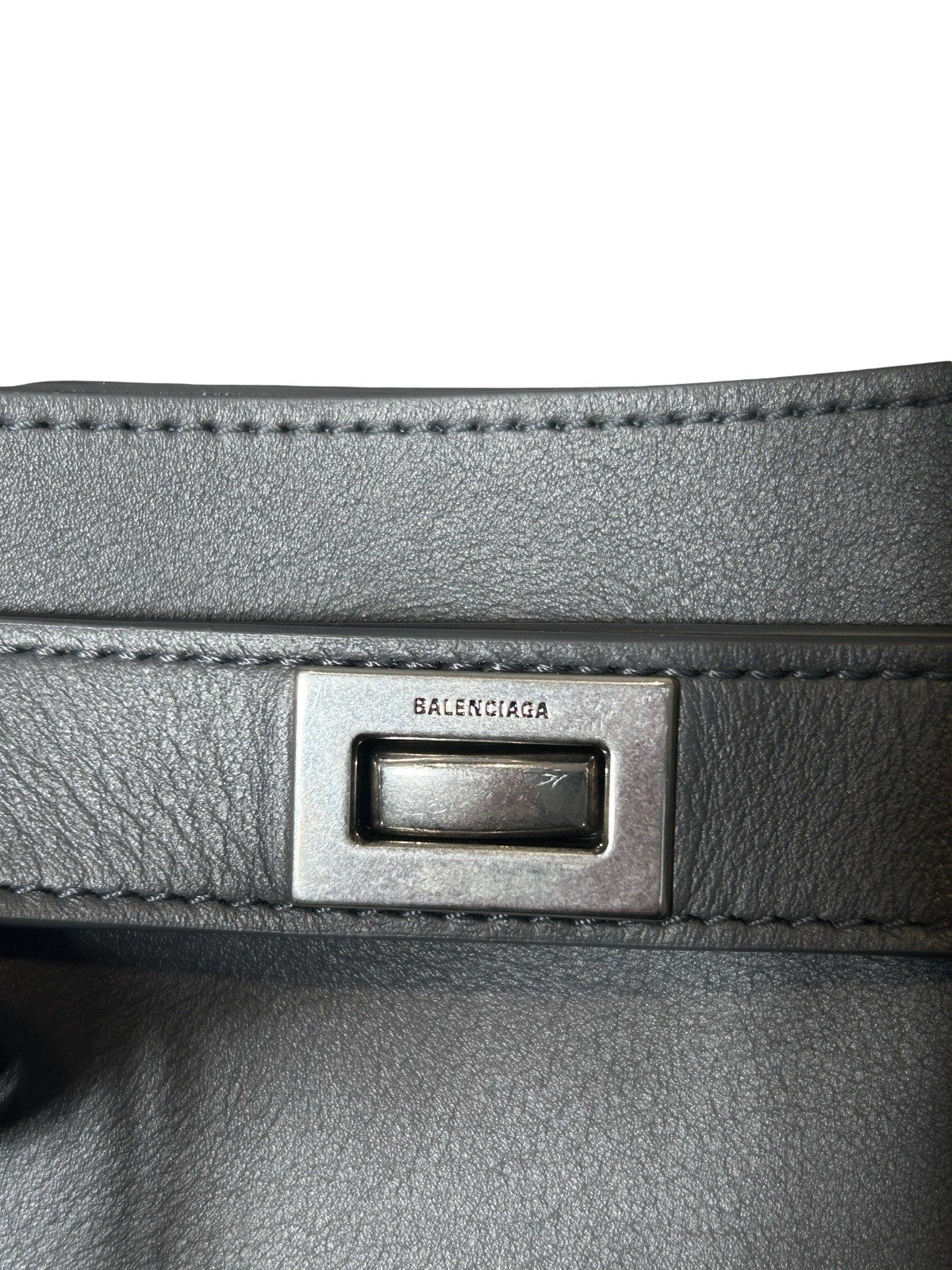 Balenciaga Bel Air Small Carry All Bag Gray