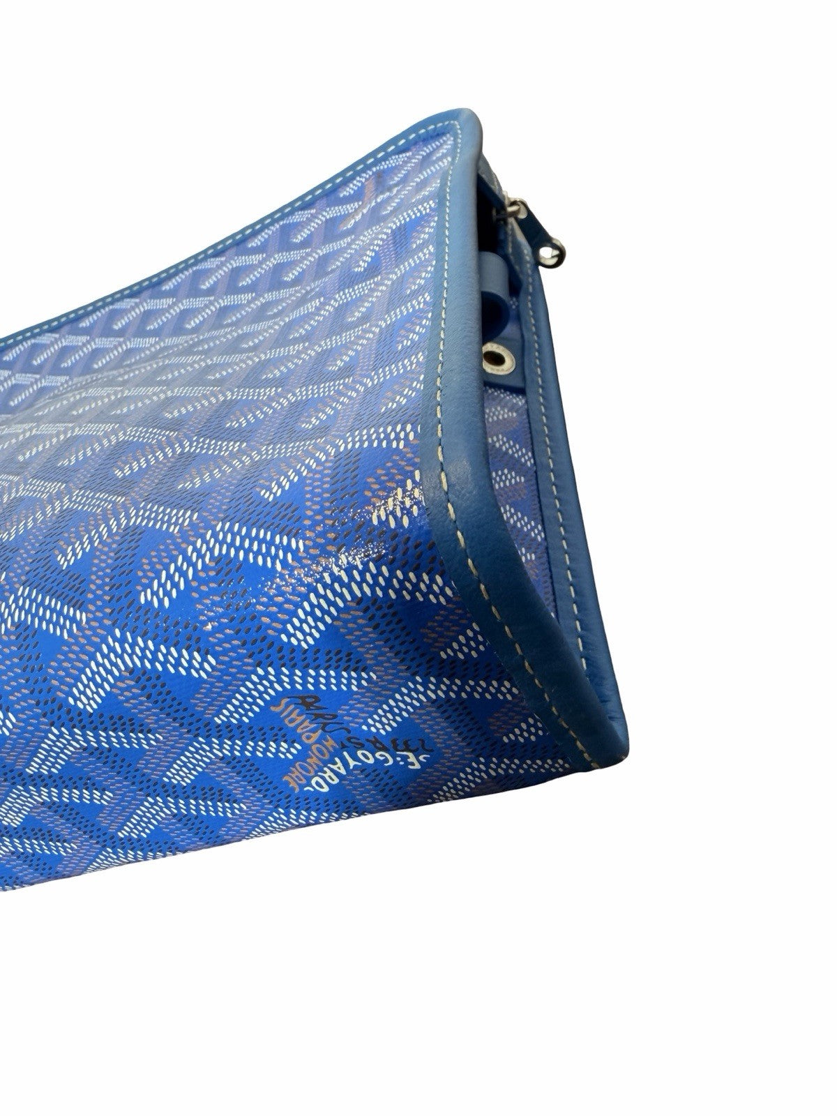 Goyard Goyardine Blue Toiletry Pouch 