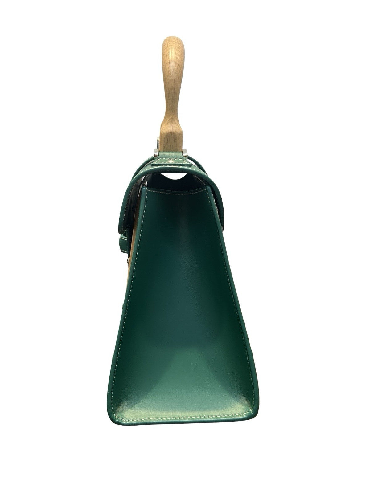Goyard  Goyardine Saigon Green Top Handle  Bag