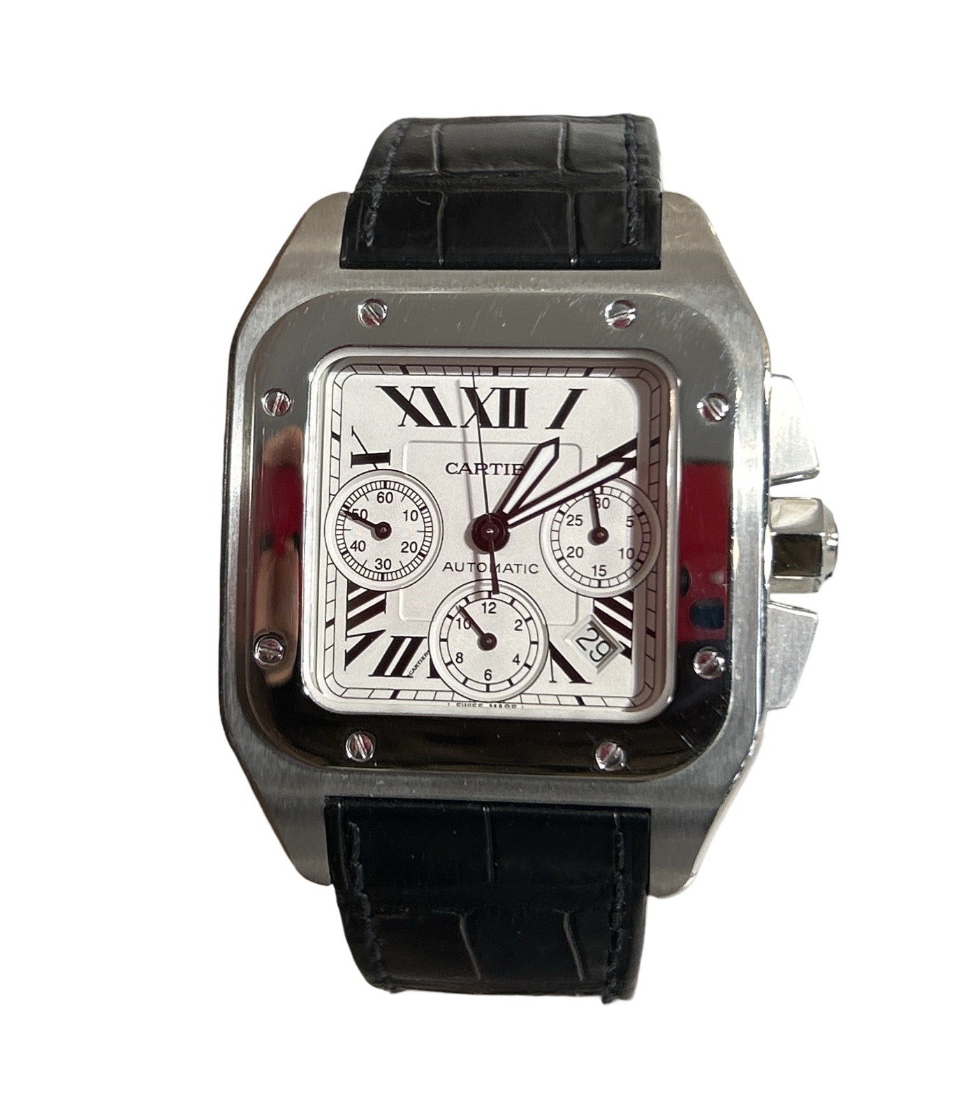 Cartier Santos 100 XL Chronograph Steel