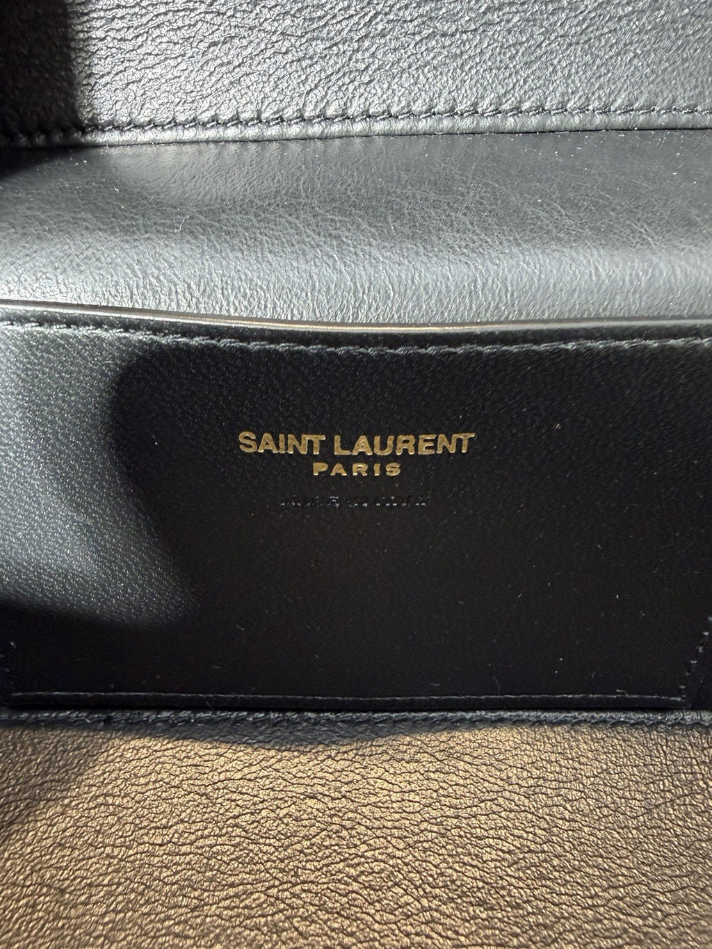 Saint Laurent YSL Gaby Mini Vanity Bag in Lambskin