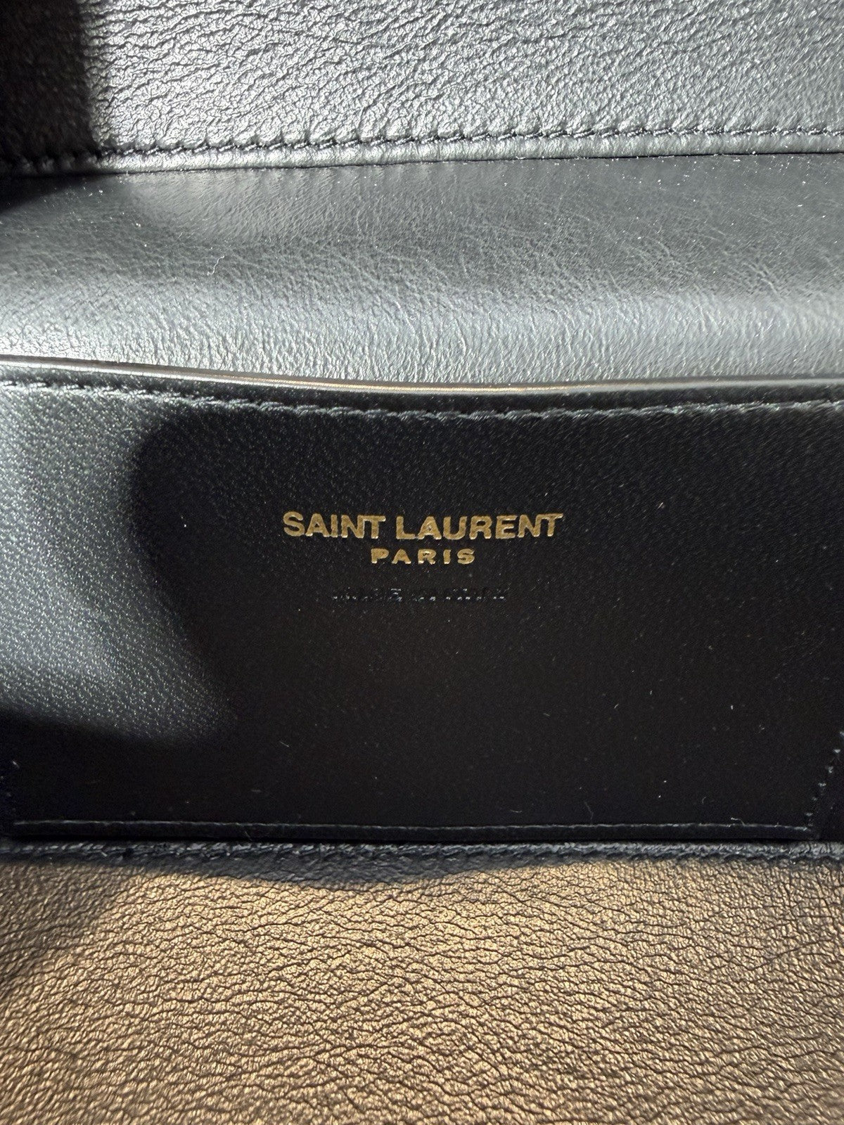 Saint Laurent YSL Gaby Mini Vanity Bag in Lambskin