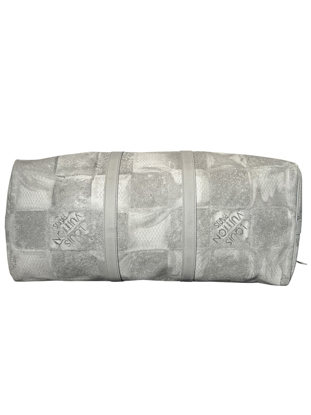 Louis Vuitton Keepall Bandouliere 50 in Stone Grey