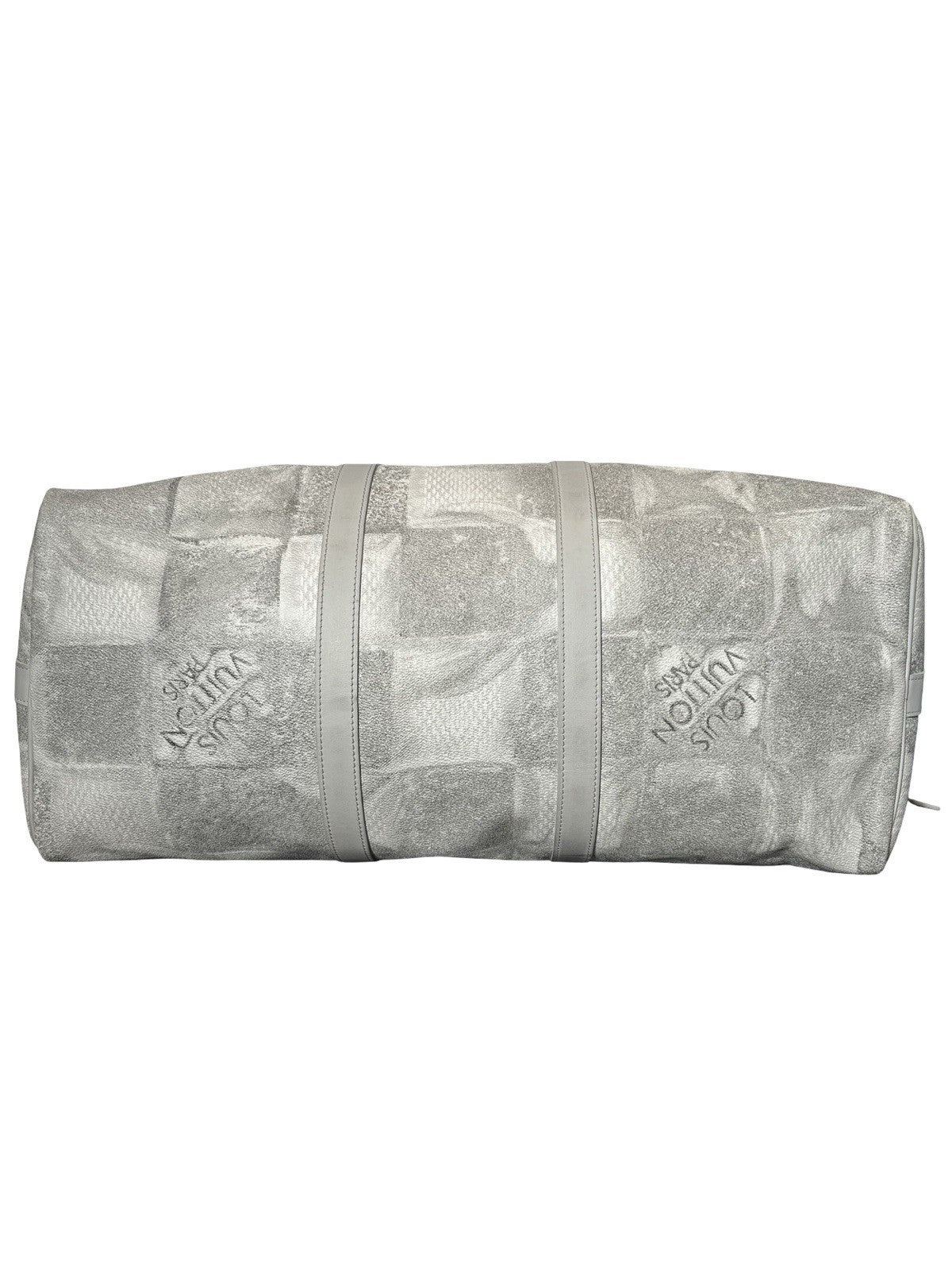 Louis Vuitton Keepall Bandouliere 50 in Stone Grey