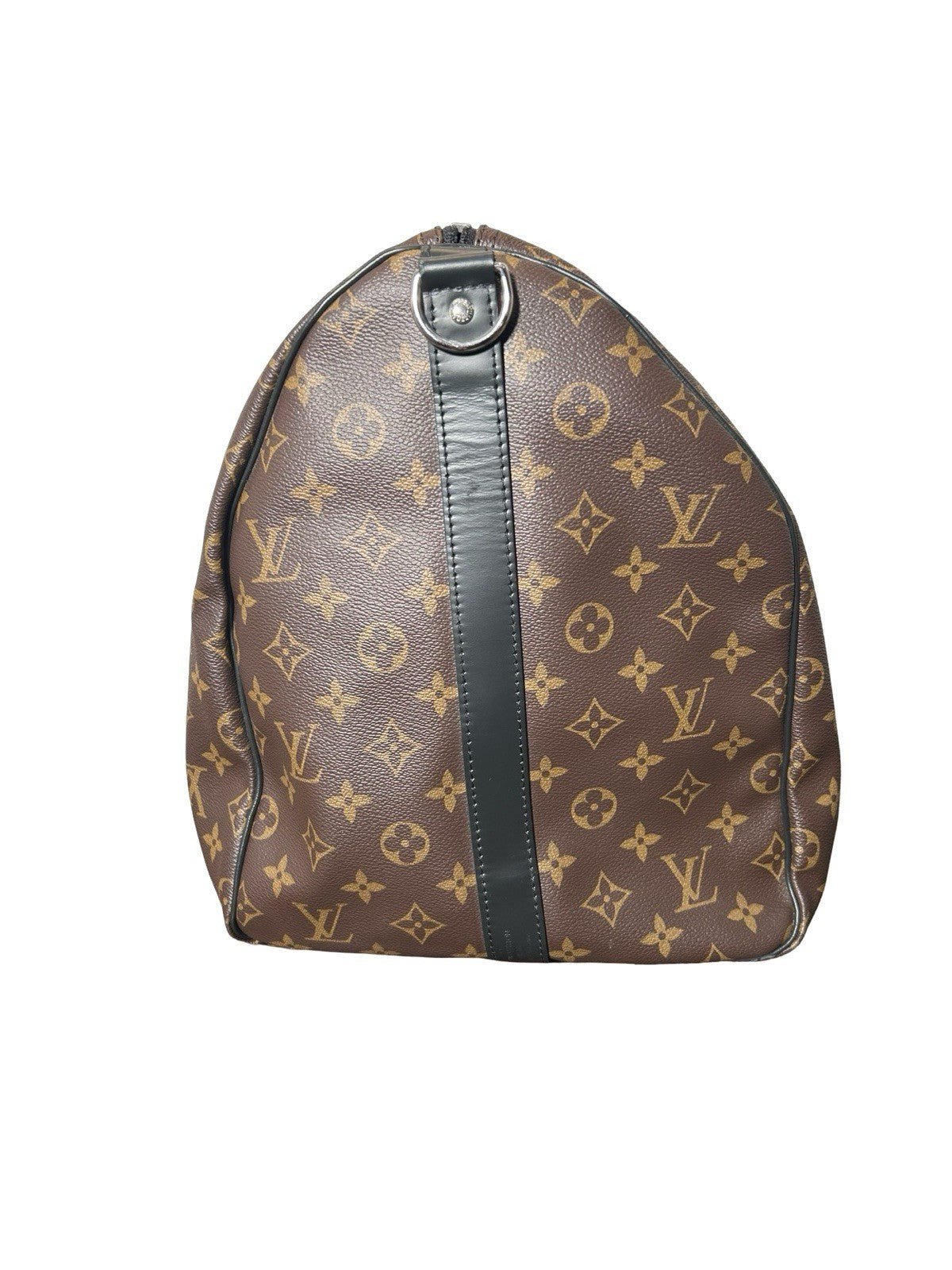 Louis Vuitton Monogram Macassar Keepall Bandoulière travel bag