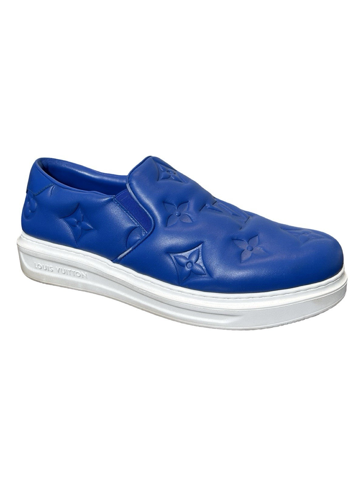 Louis Vuitton Blue Beverly Hills slip-on sneakers LV Size 9/ US Size 10
