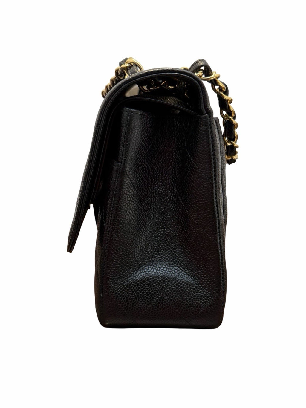 Chanel Classic Jumbo Double Flap Black Shoulder Bag