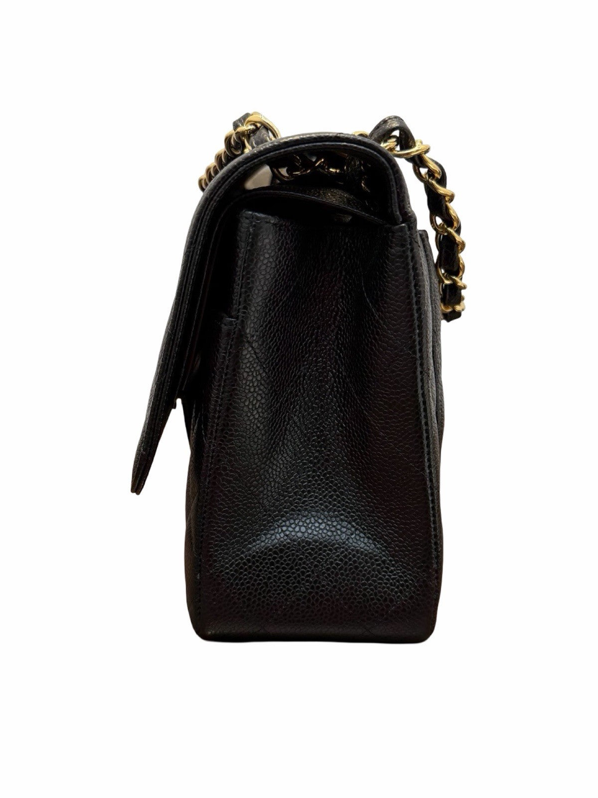 Chanel Classic Jumbo Double Flap Black Shoulder Bag