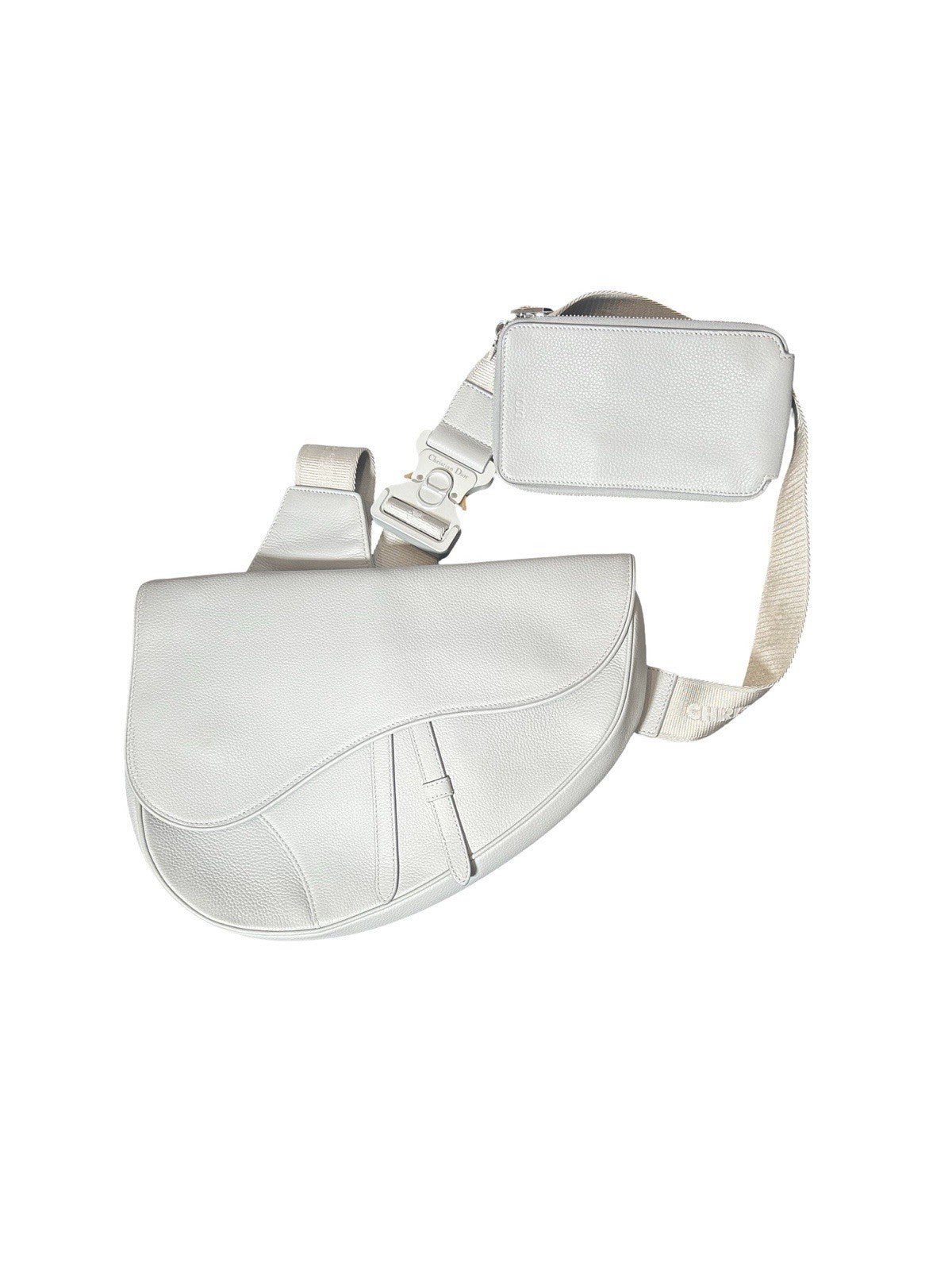 Christian Dior Saddle Crossbody Bag Leather