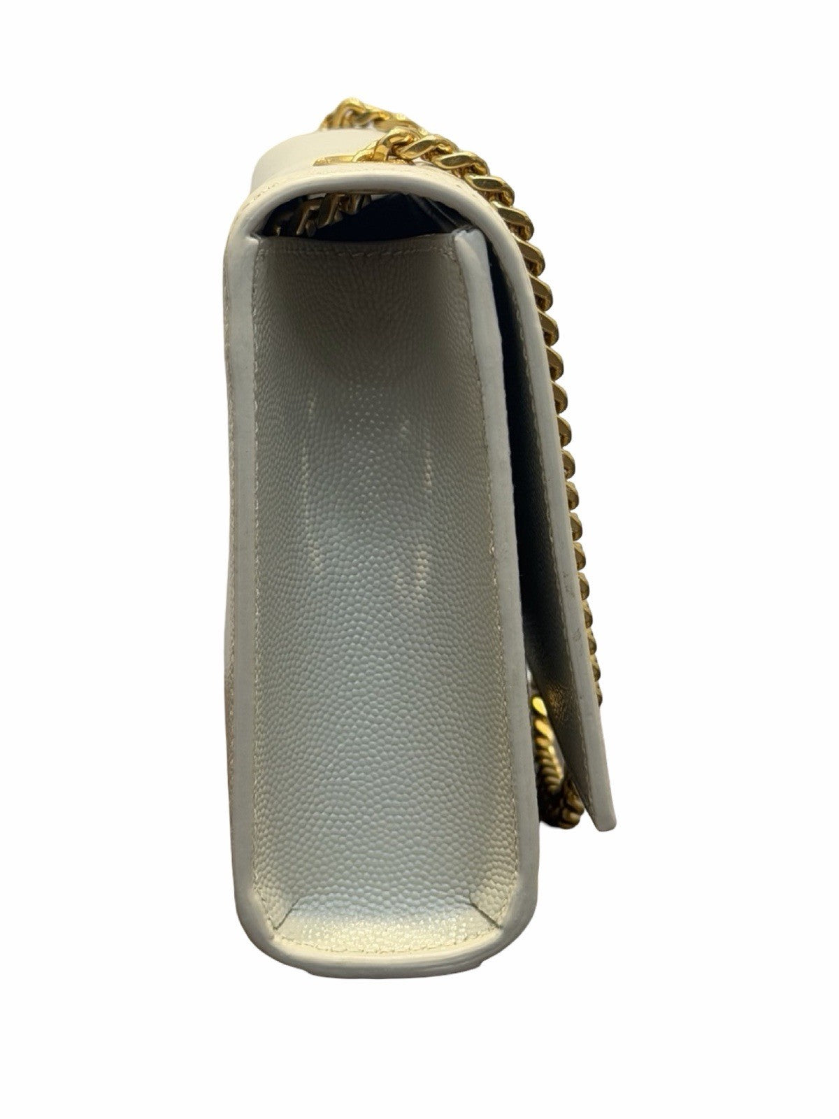 Saint Laurent YSL Kate White Shoulder Bag 