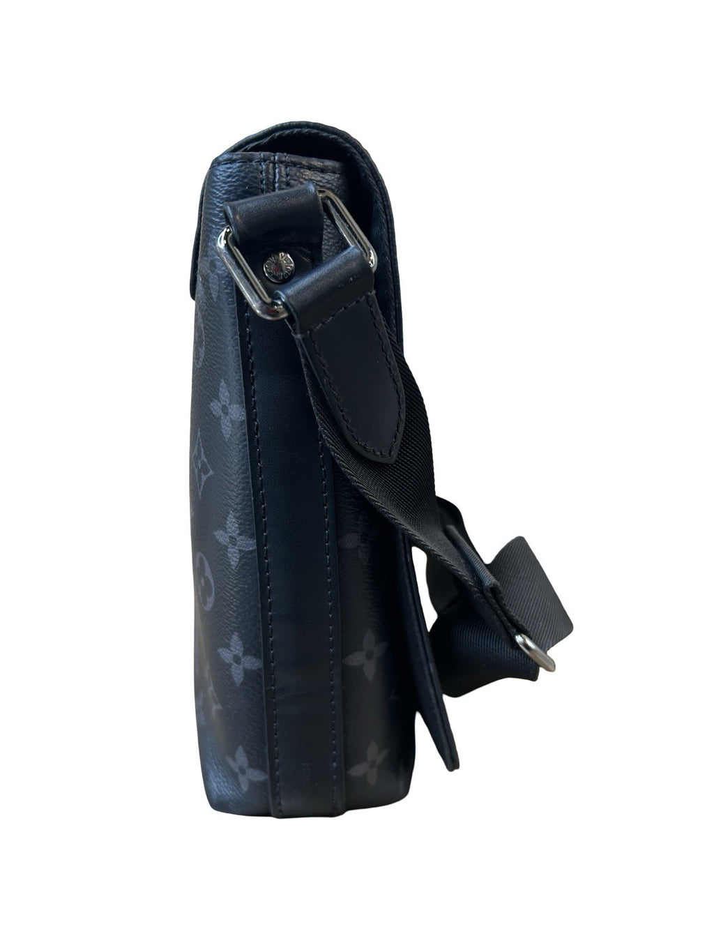 Louis Vuitton Black Monogram Eclipse District PM Messenger Bag
