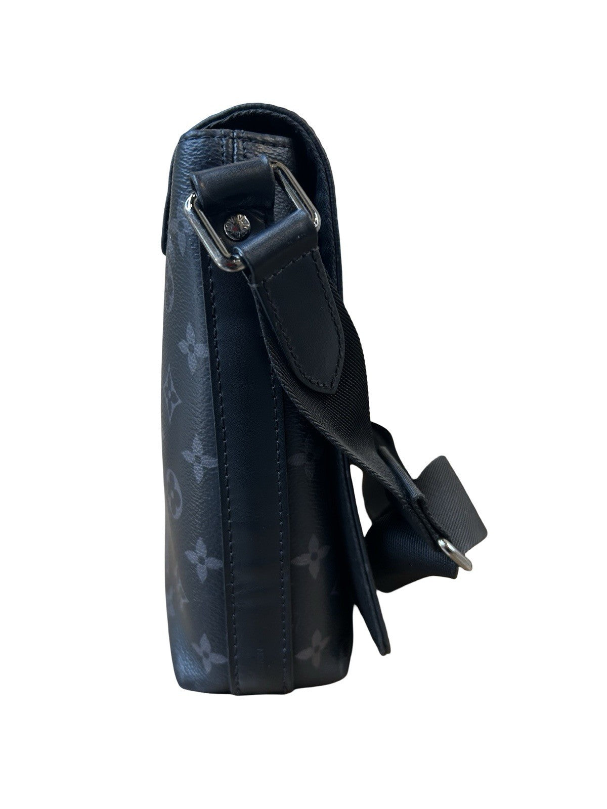 Louis Vuitton Black Monogram Eclipse District PM Messenger Bag