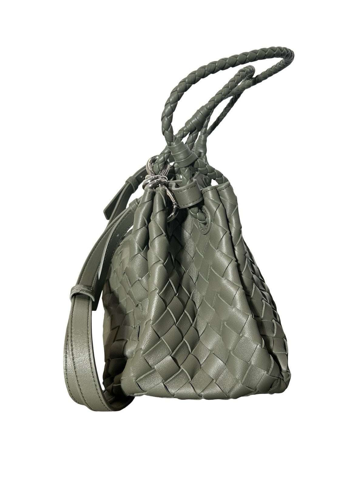 Bottega Veneta Parachute Medium Lambskin Shoulder Bag