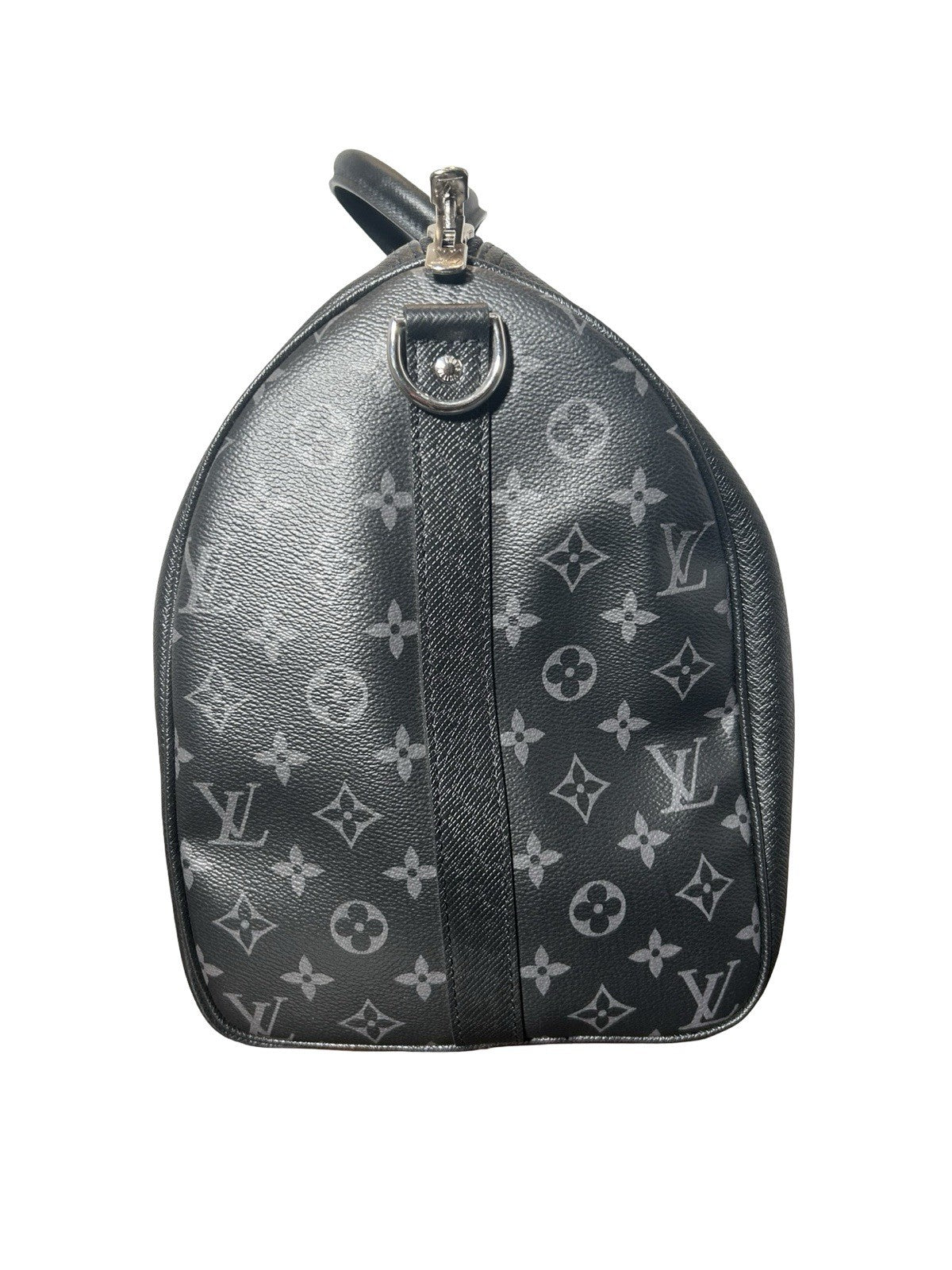 Louis Vuitton Keepall Bandouliere 50 Monogram Eclipse & Black Taiga