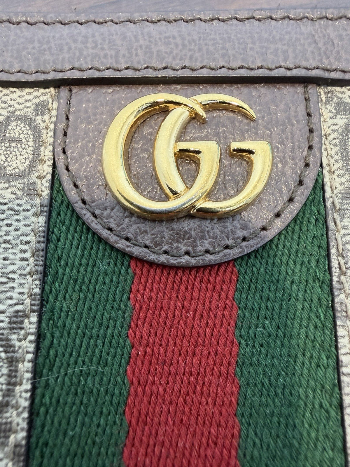Gucci Ophidia GG Zip Around Wallet