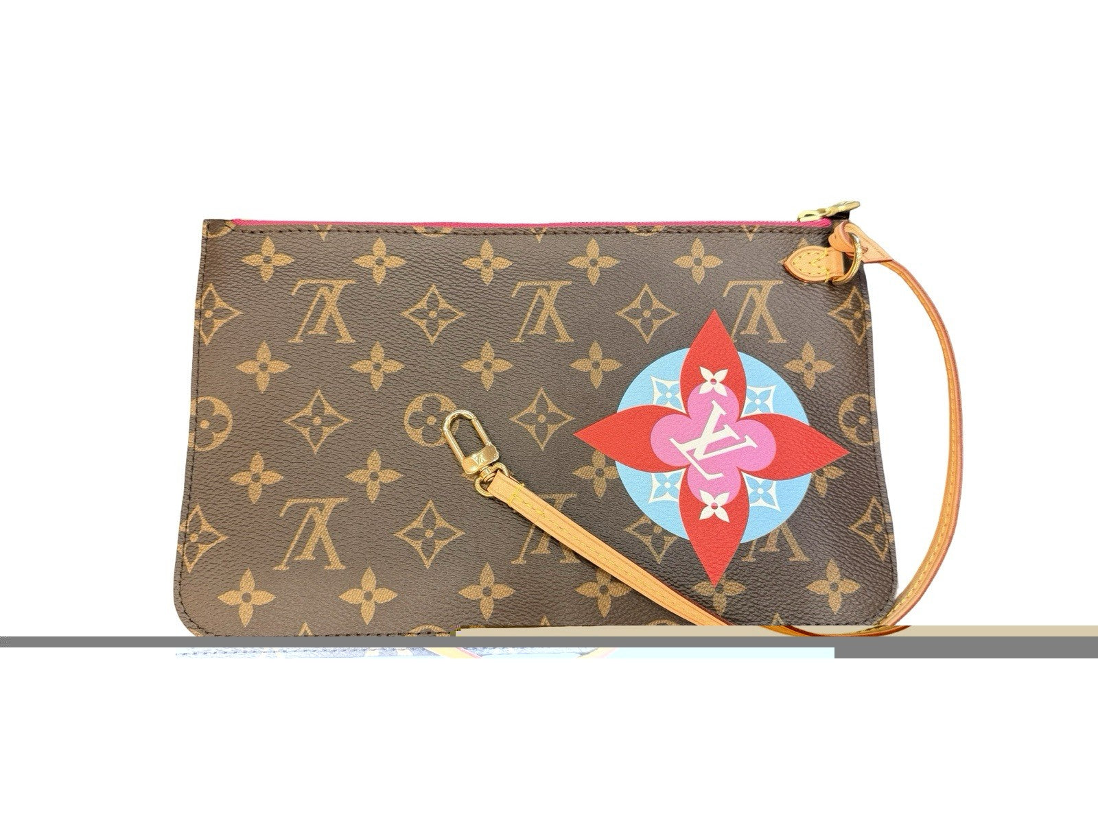 Louis Vuitton Neverfull NM Tote Limited Edition Patches Monogram Canvas MM