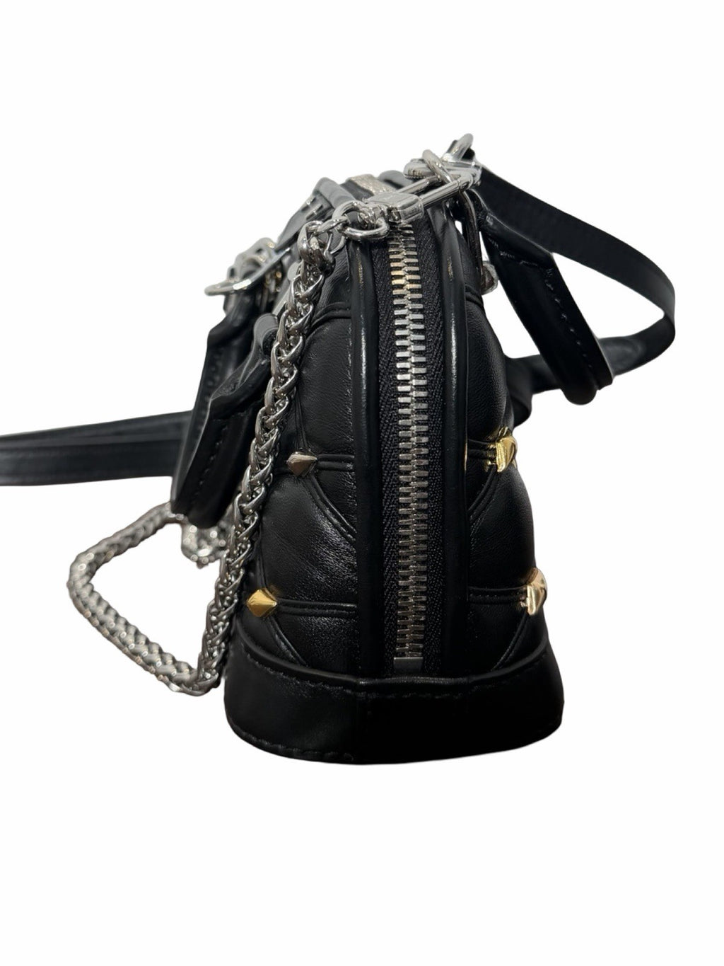 Louis Vuitton Lambskin Alma Nano Small Shoulder Bag 