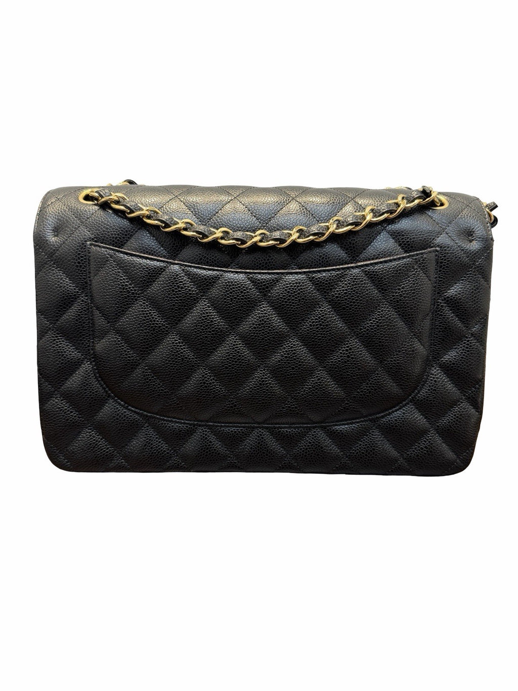 Chanel Black Classic Jumbo Shoulder Bag