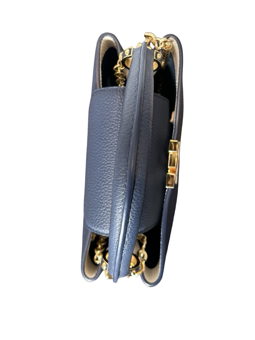 Louis Vuitton Capucines BB handbag in Navy Blue