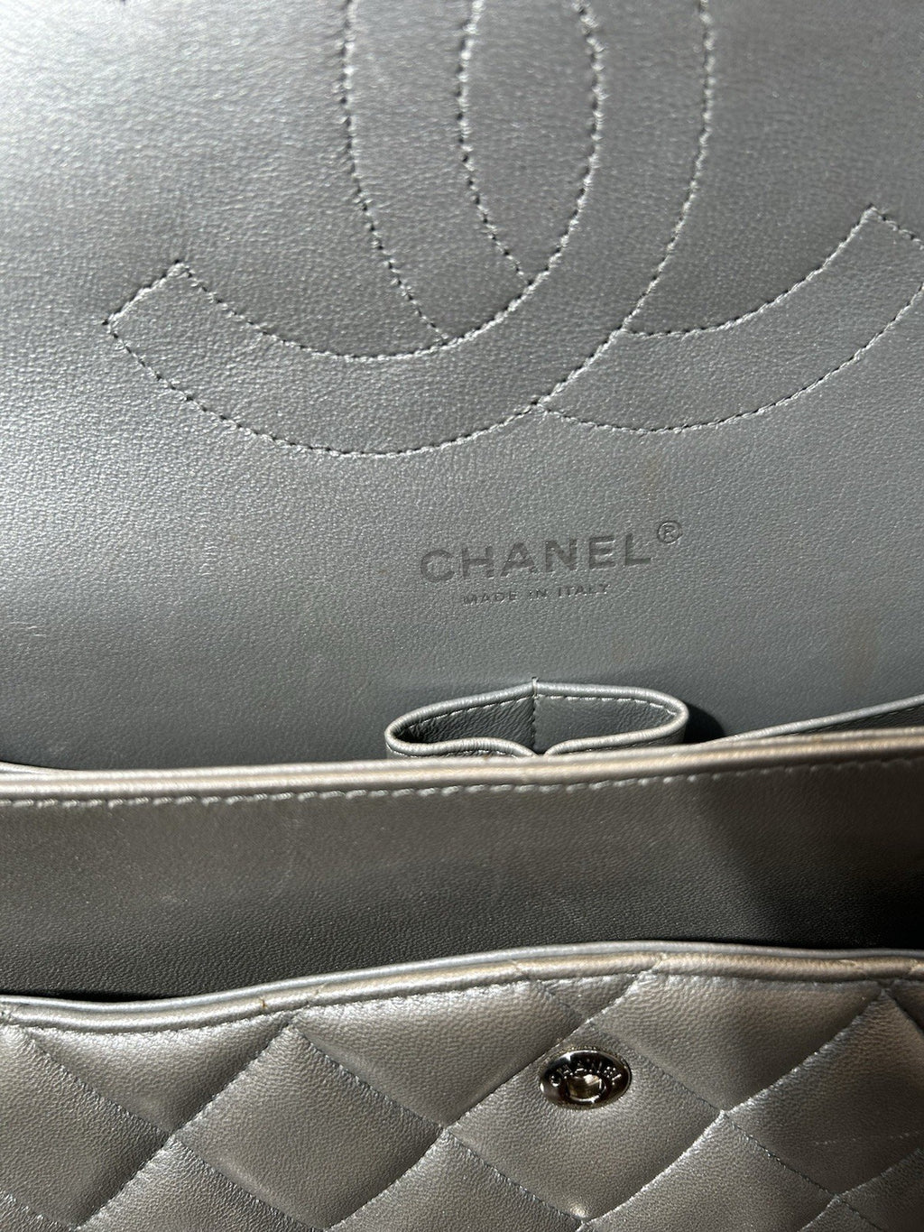 Chanel Classic Iridescent Jumbo Double Flap Bag