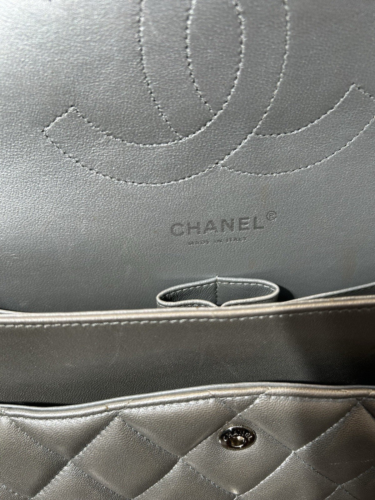 Chanel Classic Iridescent Jumbo Double Flap Bag