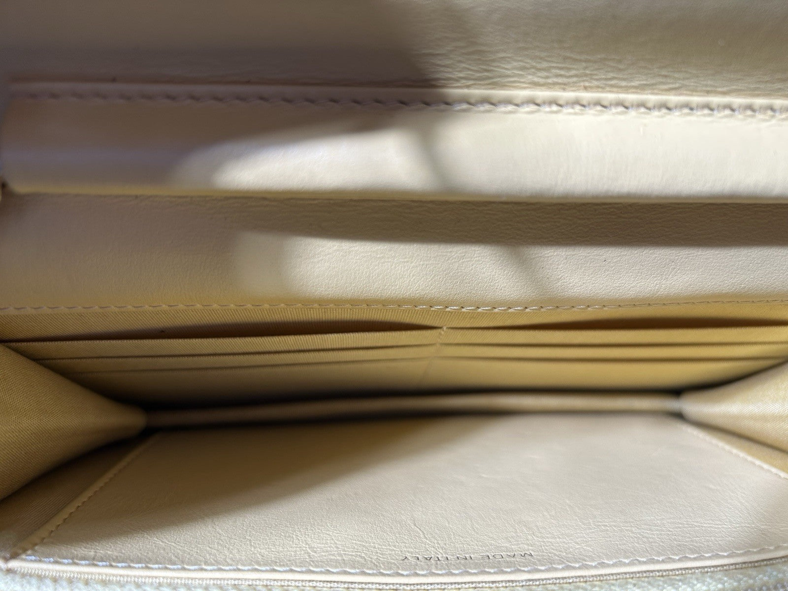 Chanel Wallet On Chain Yellow