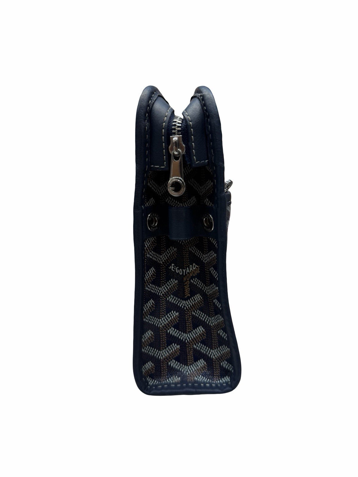Goyard Goyardine Jouvance Blue Toiletry Pouch 
