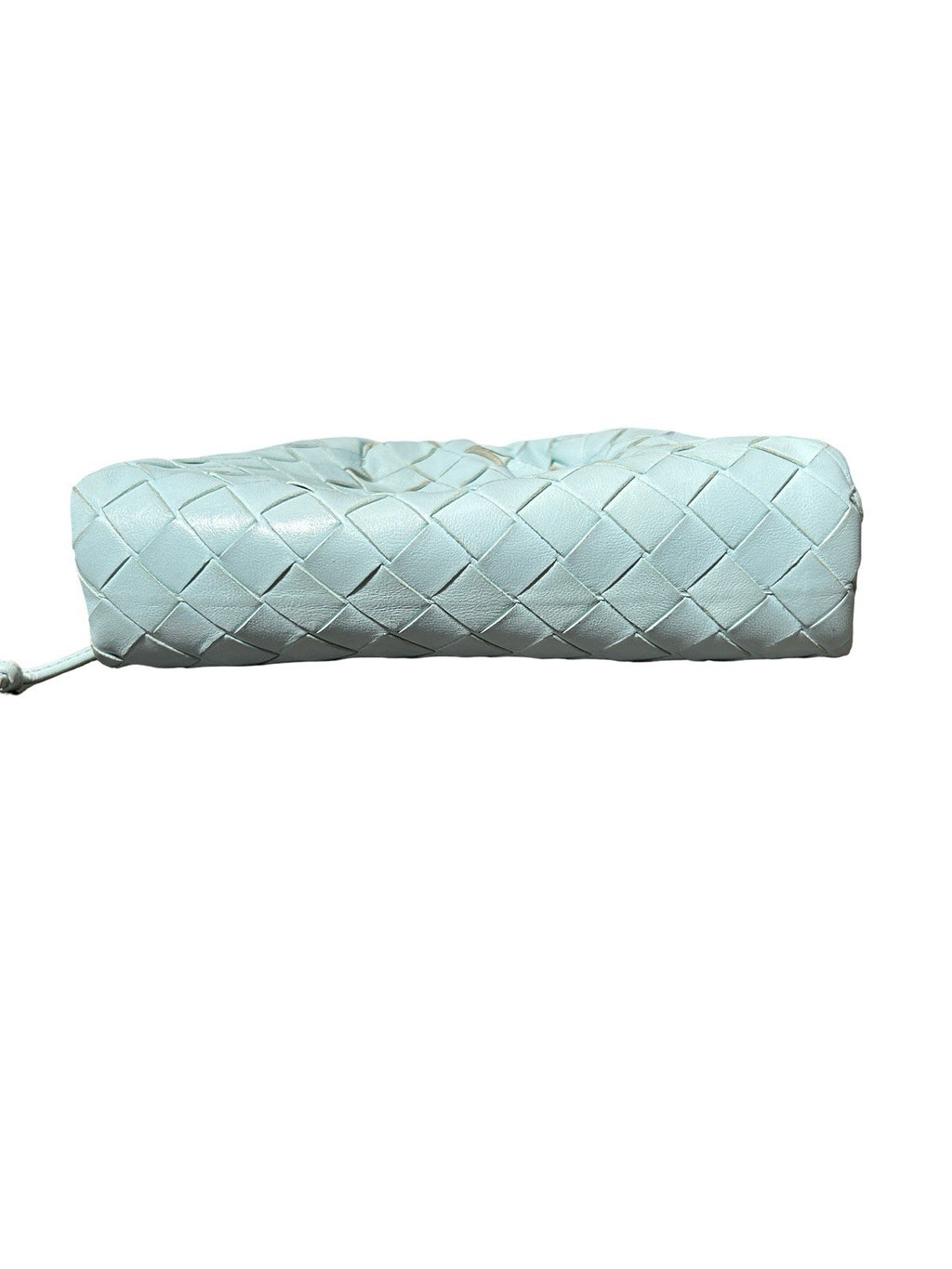 Bottega Veneta Nappa Intrecciato The Mini Pouch Pale Blue