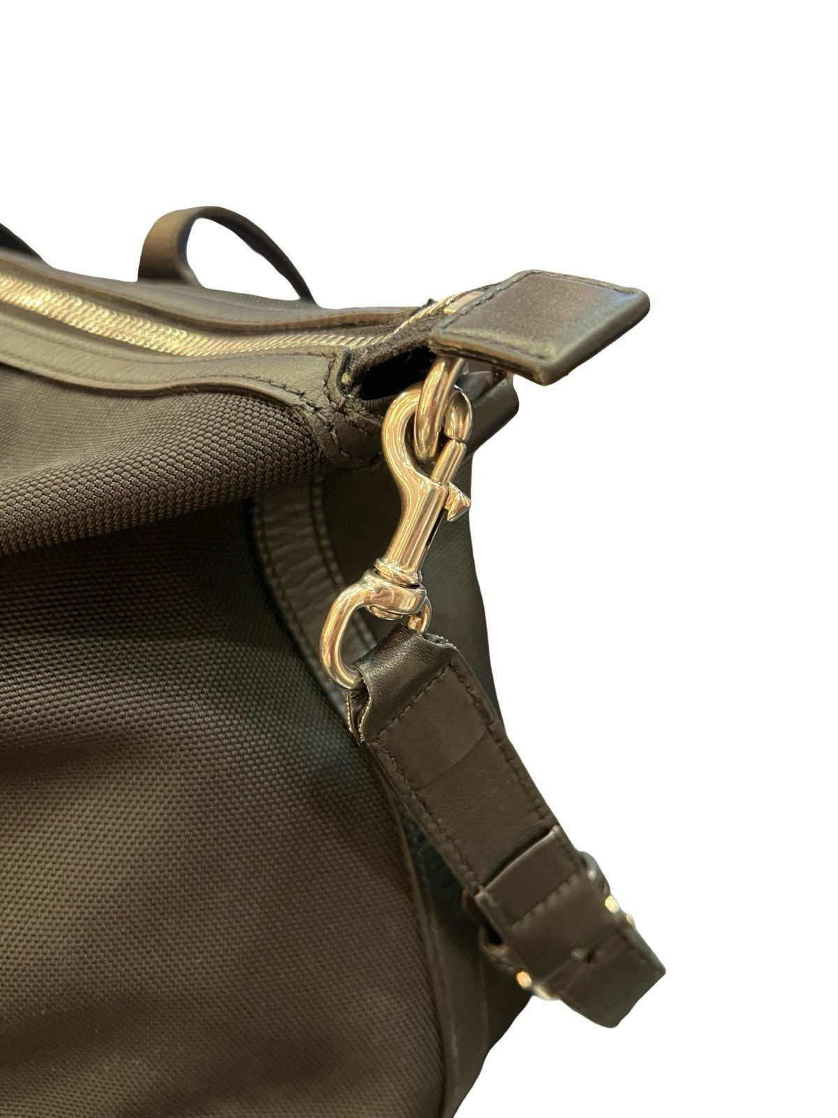 Gucci Techno Web Canvas Duffle Bag