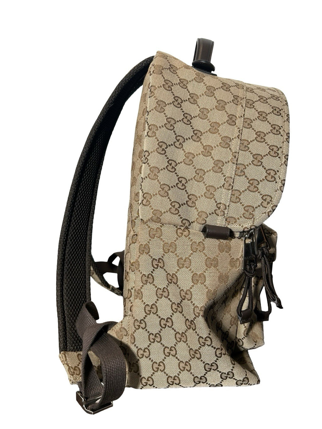 Gucci GG Canvas Medium Ophidia Backpack