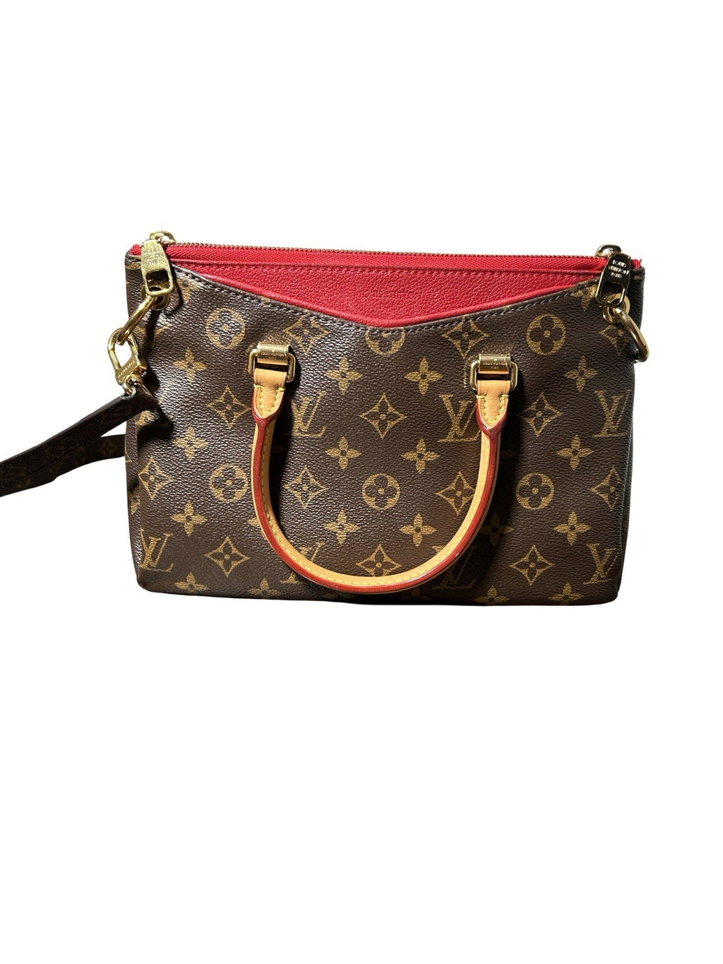 LOUIS VUITTON Monogram Pallas BB Cherry