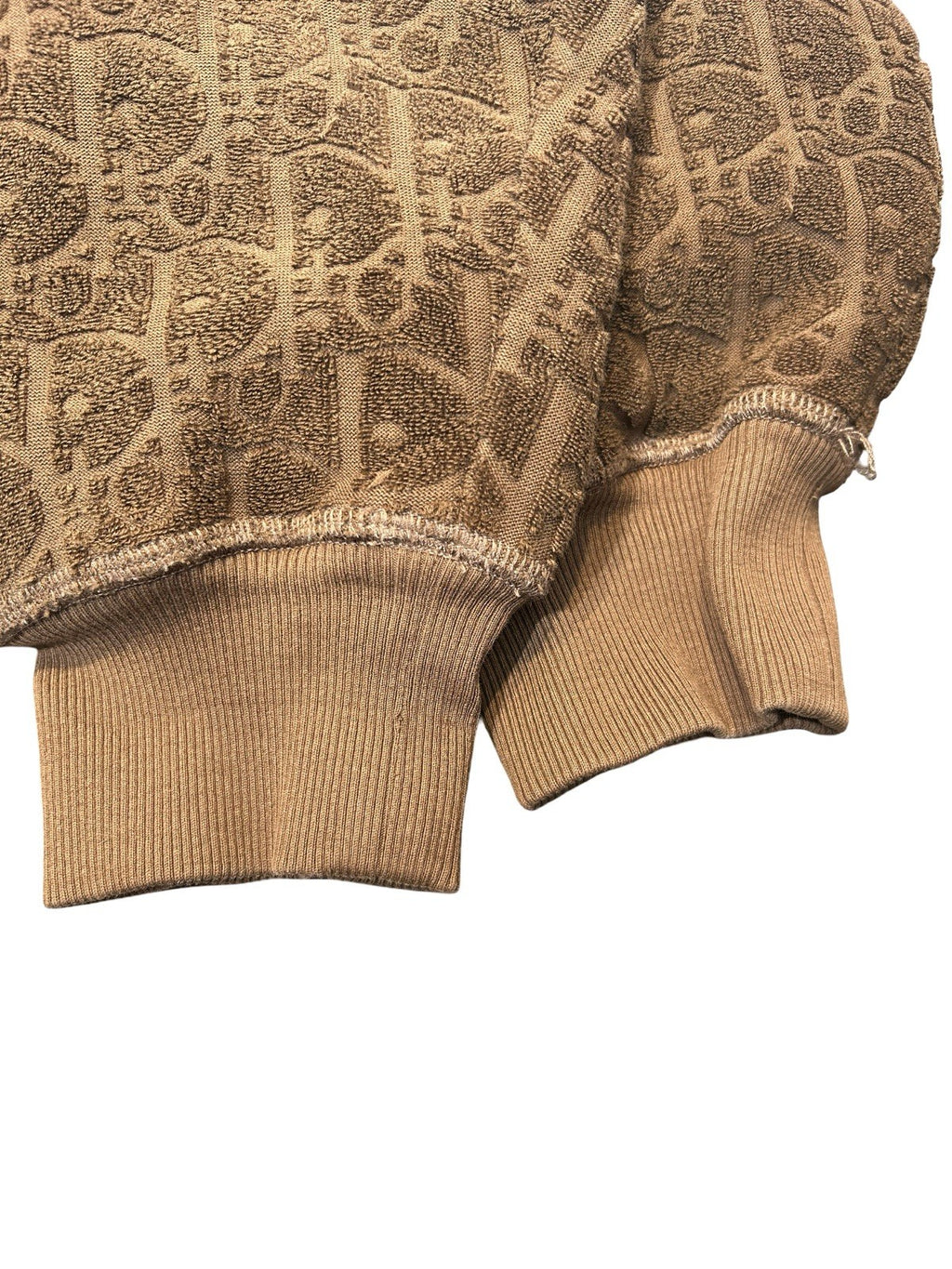 Christian Dior Men’s Oblique Relaxed-Fit Hooded Jacquard Sweatshirt Medium