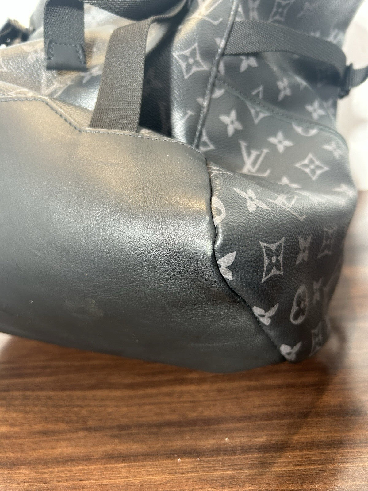 Louis Vuitton Getaway Backpack Monogram Eclipse Canvas